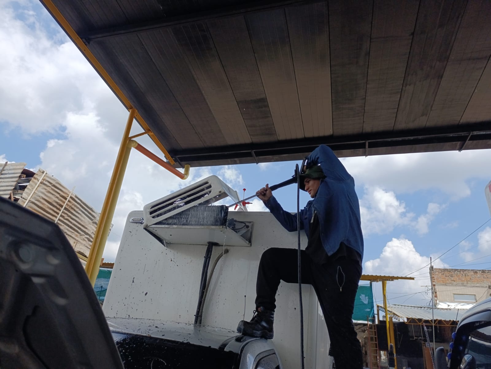 Proceso de servicio de refrigeración